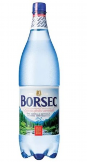 1,5l Borsec natürliches Mineralwasserm m Kohlensäure // Минеральная вода с газом 