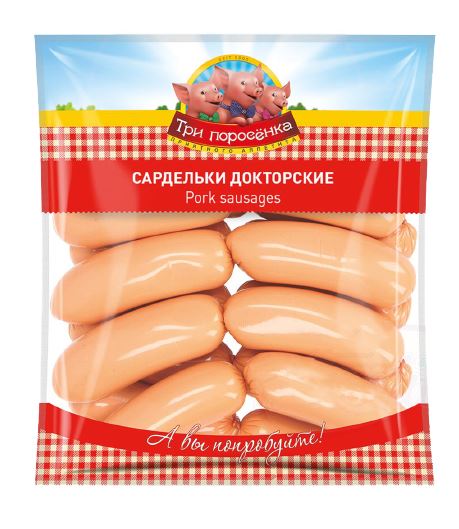 550g Sardelki „Lübitelskie “ // Сардельки Любительские