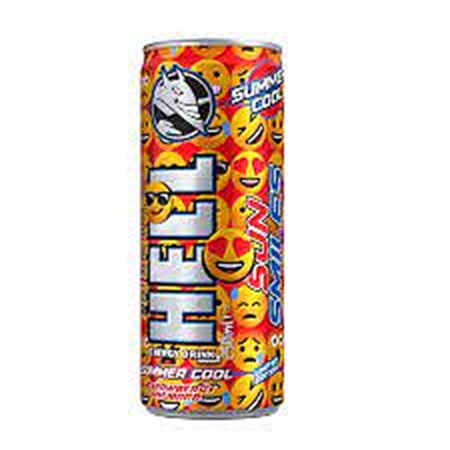 250ml Energy Drink  Summer Cool Strawberry // HELL Энергетический напиток Саммер кул клубника 
