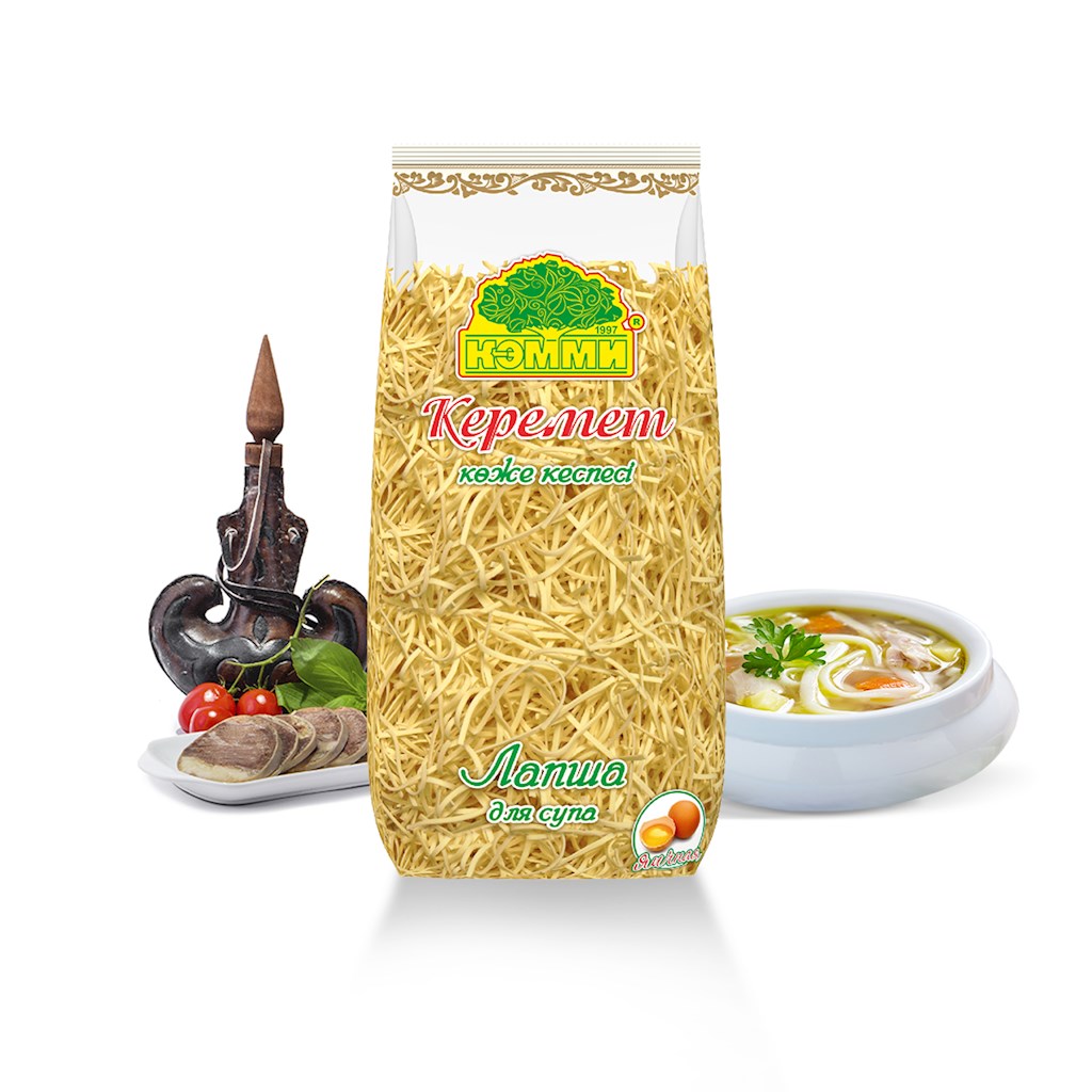 400g Kemmi Kermet Suppen-Eier-Nudel // Лапша для супа "Керемет" яичная