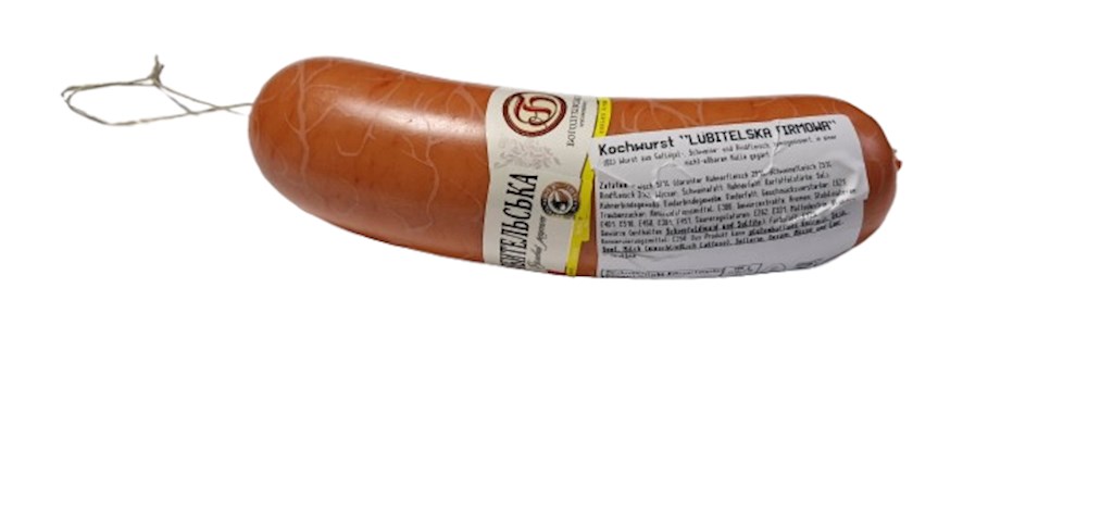 Bogodukhivsky (Saltov) Brühwurst Ljubitelskaya ca.500g //Богодухивский Колбаса Любительская Firmova
