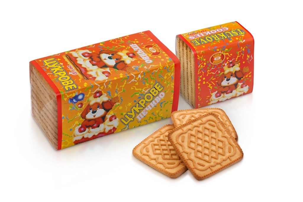 180g BS 33 Korovi Zuckerkekse   // Печенье Сахарное 