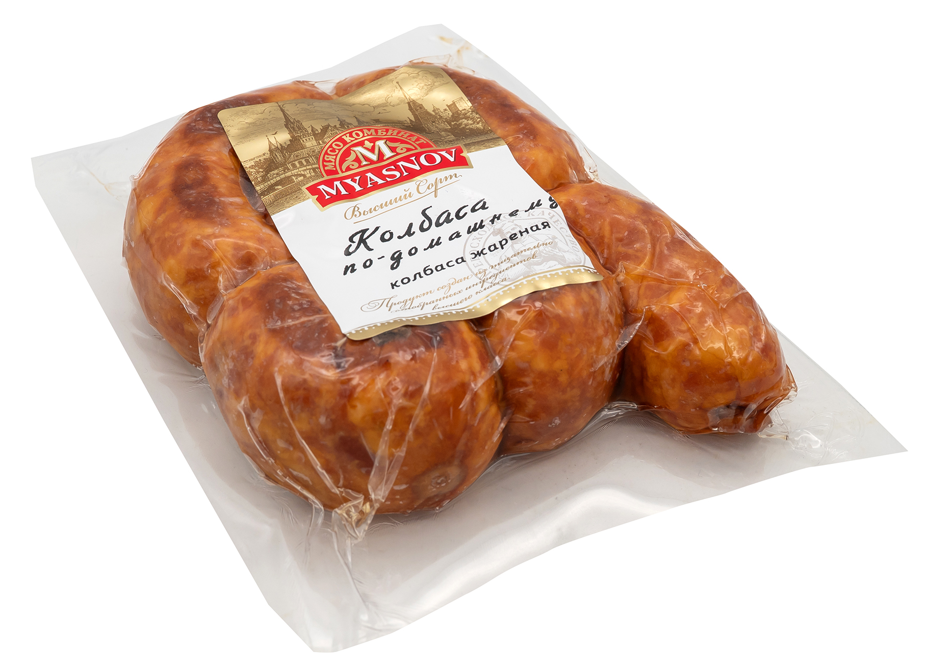 MYASNOV Wurst hausm. Art, gebacken ca.300g // Колбаса домашня запечена