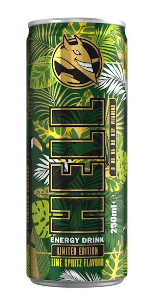 250ml Energy Drink Limette und Minze Lime Spritz // HELL Энергетический напиток  Лайм и мята 