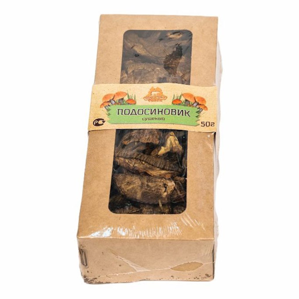 50g Territorija Taigi sibirische Espenpilze getrocknet // Подосиновик сушеный 