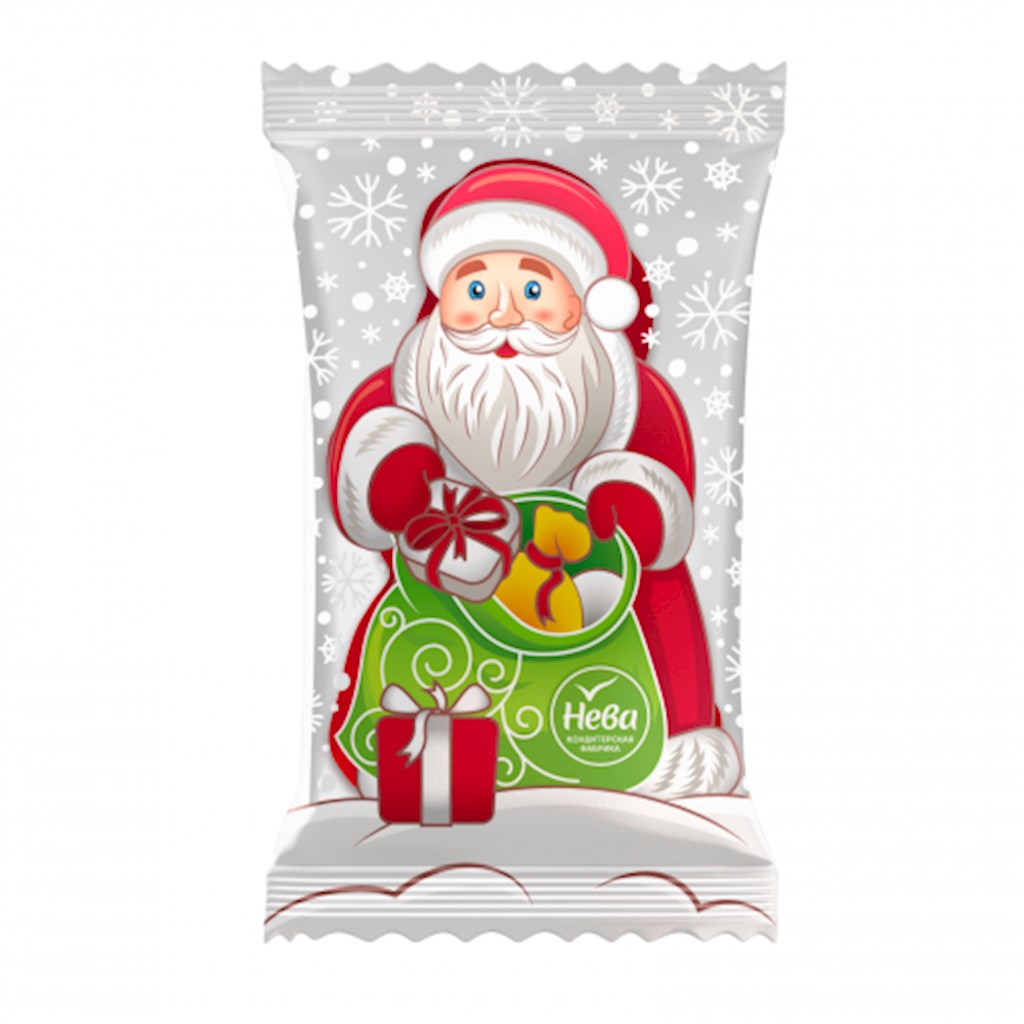 22g Neva Marmelade mit Berberitzengeschmack // Мармелад в форме деда Мороза со вкусом Барбариса