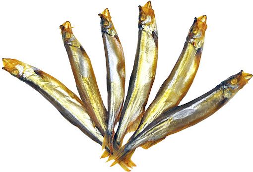 200g MS Kaltgeräucherte Capelin Moiwa, nicht ausgen // Мойва холодного копчения
