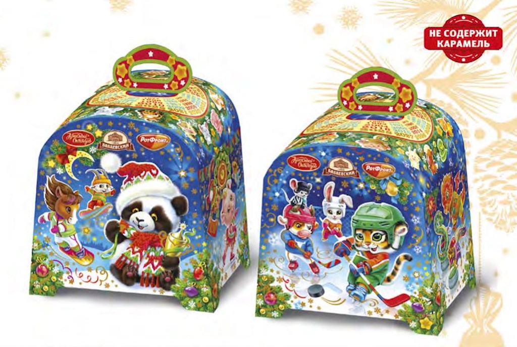 1kg OK Neujahrsgeschenk "Sternzeichen" // Набор кондитерский подарочный Шоколадный Зодиак 