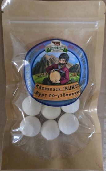 100g Kurt Käse Snack Usbekische Art // Kurt Сырная закуска 