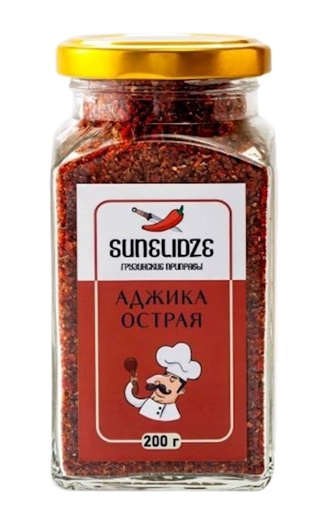 200g Sunelidze Würzmischung Adjika Spicy, trocken // Приправа Аджика Острая, сухая