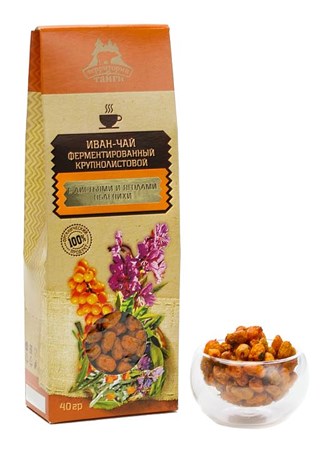 40g Territorija Taigi Ivan-Chai mit Sanddorn  // Иван-Чай с Облипихой
