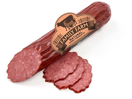 350g Kochsalami Servelat Omskiy Cervelat Wurst СЕРВЕЛАТ ОМСКИЙ ГОВЯДИНА И СВИНИНА