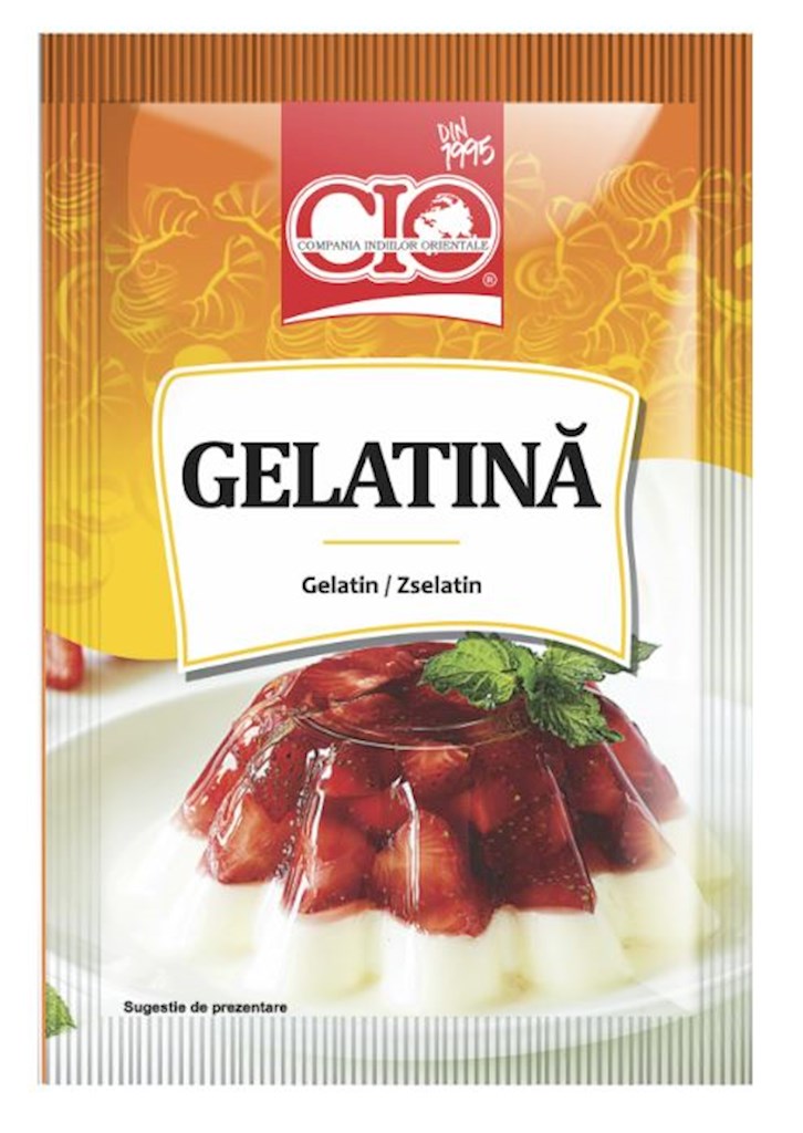 5g (RO) CIO Gelatine / Gelatina // Желатин 