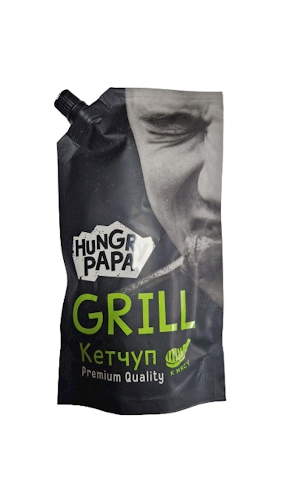 480g Semiluki Ketchup Golodnij Papa Grill // Кетчуп Голодный папа Гриль
