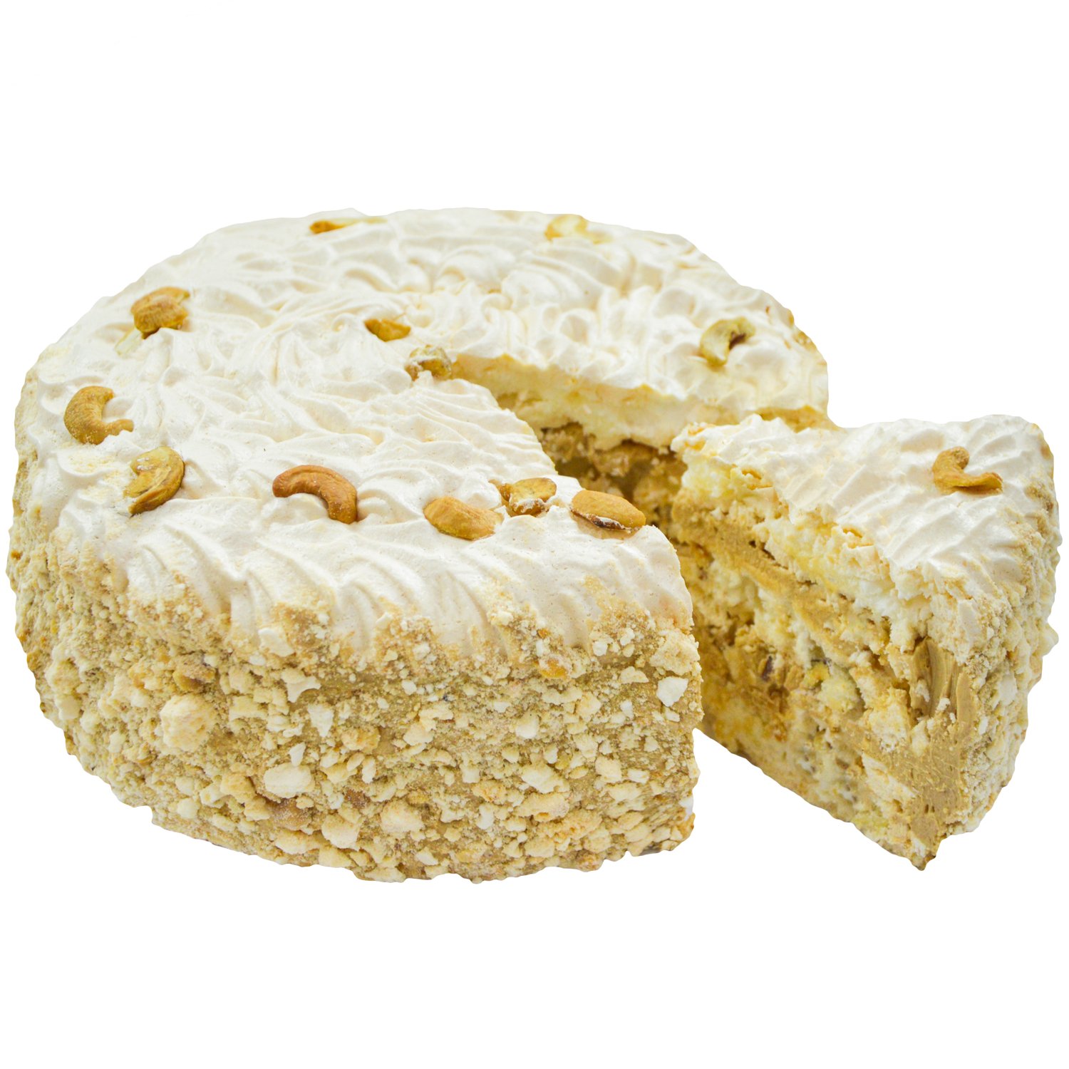 700g Kievsky Torte Cashew Haselnuss КИЕВСКИЙ Kiewskij Tiefgekühlt