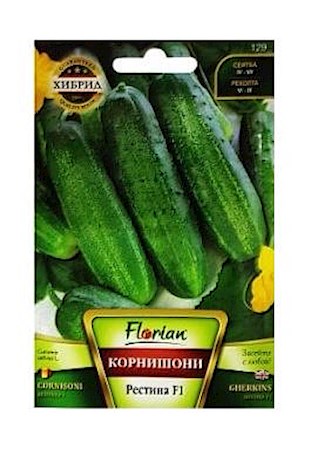 1,5g Florian Gurkensamen Restina F1  // Семена огурцов Корнишоны Рестина F1