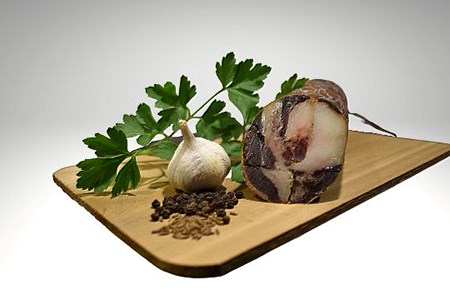 Kazy Premium Pferdewurst Kazylyk geräuchert ca.250g // Мясо Конское вяленo-копченoe