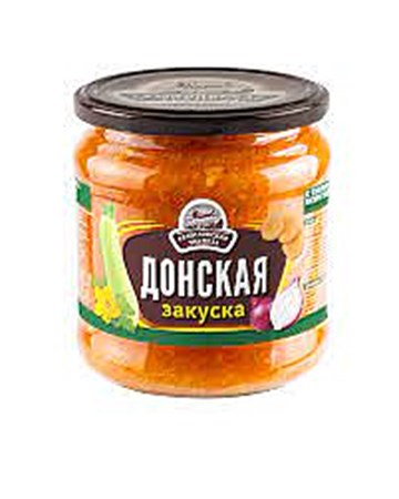 460g Semiluki Gemüsezubereitung Donskaja  // Oвощная закуска Донская