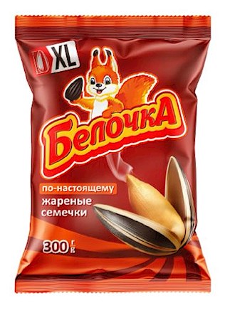 300g Belochka SBK geröstet XL // Семечки жарен. XL