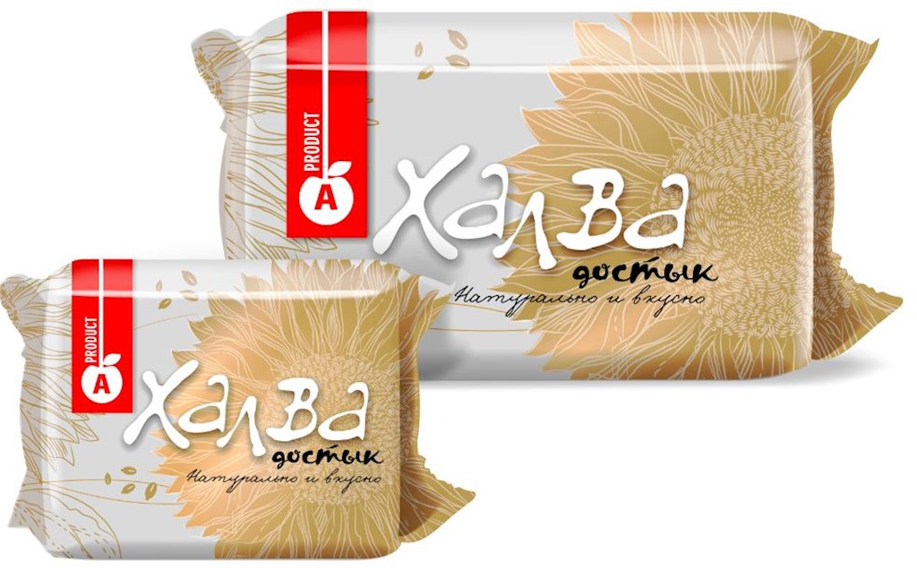 275g A-Product SB-Halva, Halal, "Dostyk" // Халва подсолнечная Достык