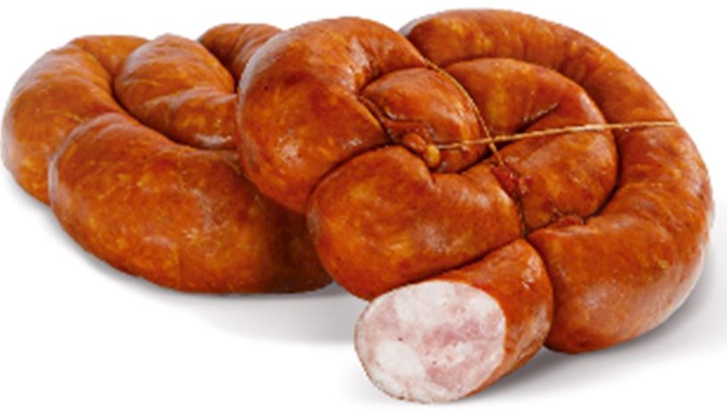 Bogodukhivsky Wurst hausm. Art, gebacken ca.300g // Колбаса домашня запечена