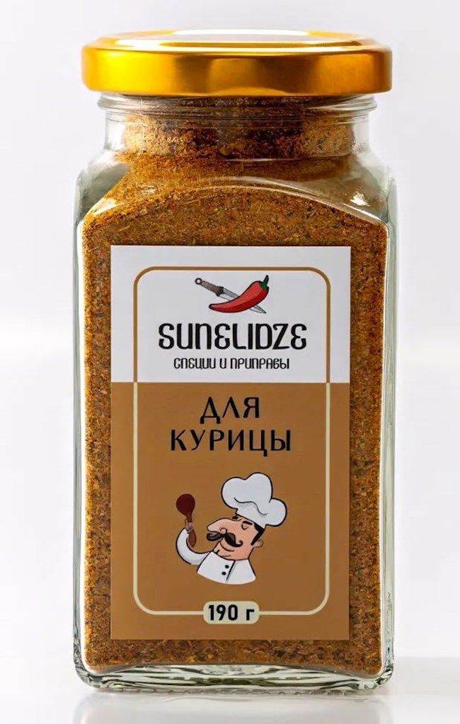 190g Sunelidze Würzmischung für Hähnchen // Приправа для Курицы 