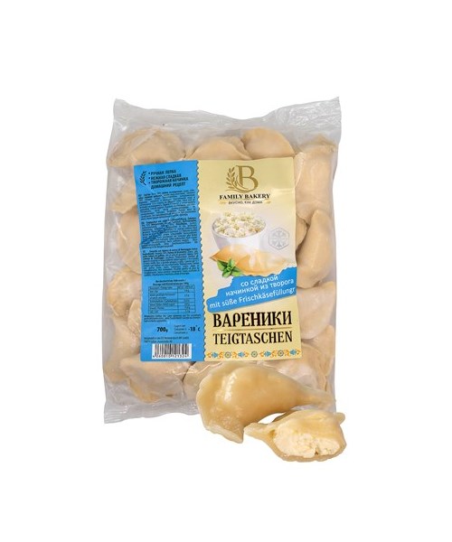 700g Wareniki Quark Tiefkühlkost Russische Teigtaschen