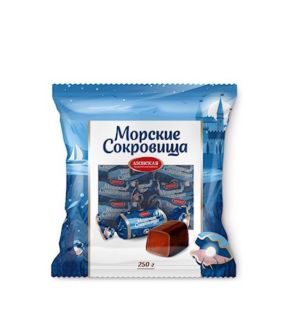 250g Pralinen Morskie Sokrovischa // Конфеты Морские Сокровища