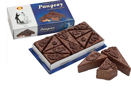 425g BS Waffelschnitte in Schoko Rendezvous // Шоколадно-Вафельный торт "Рандеву"