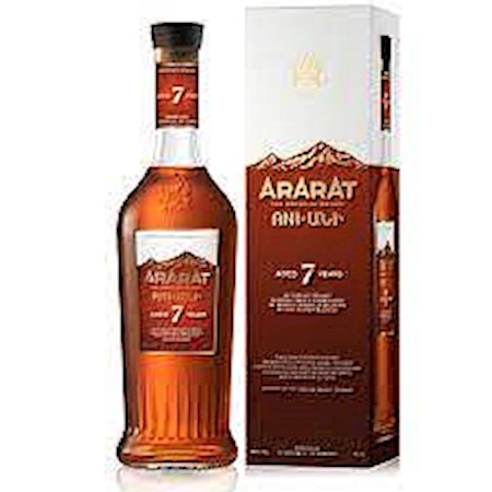 0,5L ARARAT Brandy 7* im Karton alc. 40% // Арарат бренди 7 летний 40°