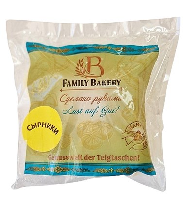 400g Family Bakery Käseküchlein/Sirniki natur 8St handgem // Сырники Нежные