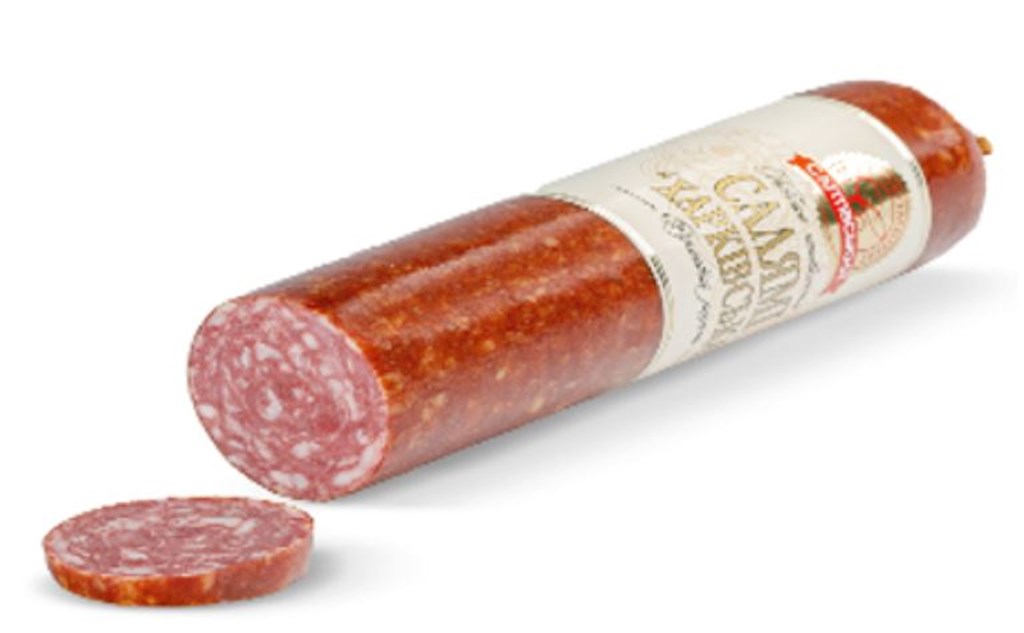 300g Bogodukhivsky (Saltov) Salami Kharkiv // Салямі Харьковская 