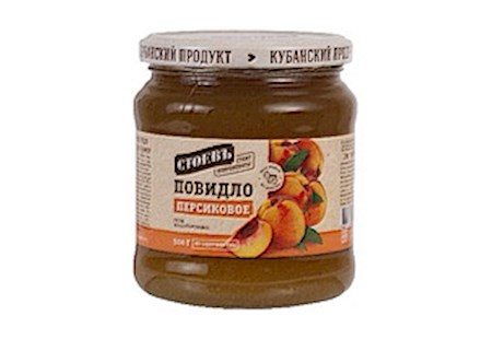 500g Stoev Brotaufstrich aus Pfirsich // Повидло Персиковое