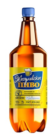 1,3l Trehsosensky Bier Zhigulevskoe tradition, alc4,5% // Трехсосенский Пиво Жигулевское Традиционное 