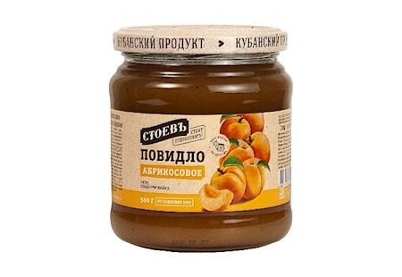500g Stoev Brotaufstrich aus Aprikosen // Повидло Абрикосовое