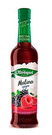 420ml Herbapol Sirup Himbeere mit Brombeer // Сироп Малина с Eжевикой