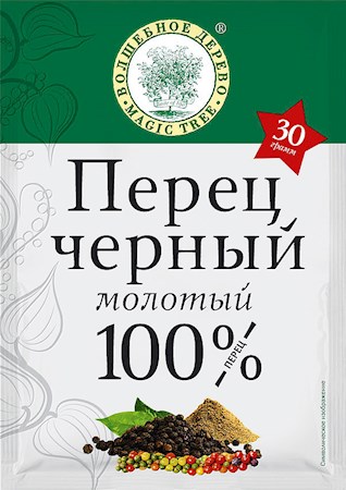 30g W.D.  Pfeffer schwarz gemahlen // Перец черный молотый 