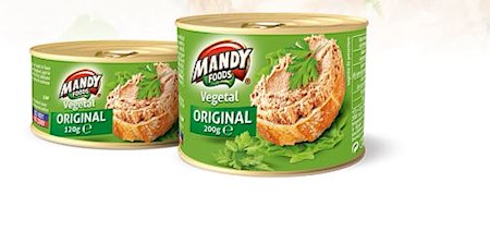 200g Mandy Foods Gemüseaufstrich Orig. /Pate Original // Паштет оригинал