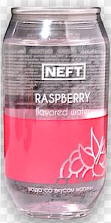 330ml Neft Wasser mit Himbeergeschmack // Нефть Вода со вкусом Малины