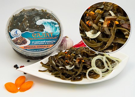 370g Novaja Volna Meeresalgensalat Dalnevostochniy mit Gemüse