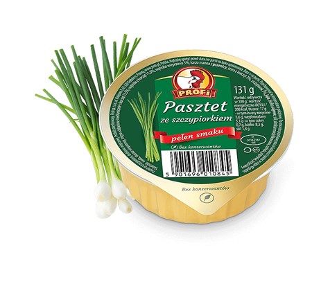 131g Profi Geflügelpastete mit Schnittlauch // Паштет Куриный с зеленым лучком
