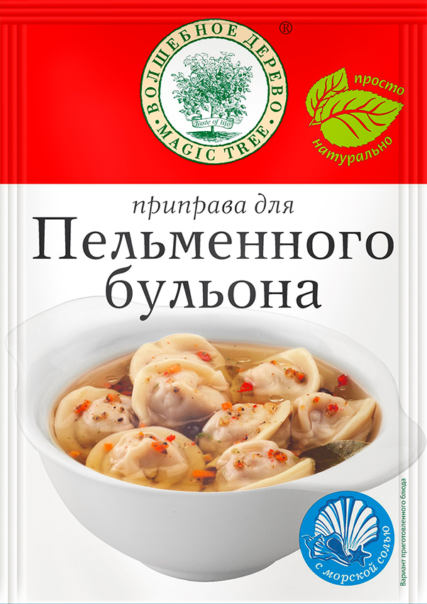 Magic Tree Würzmischung für Pelmeni-Brühe 30g mit Meersalz