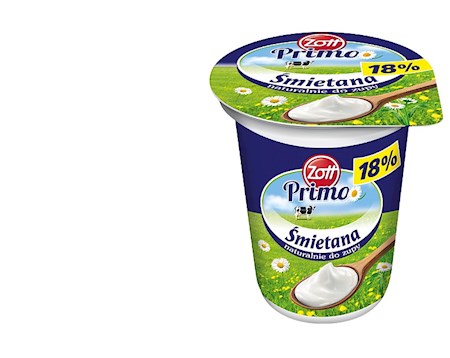330g Zott Schmand 18% //  Сметана 18%  