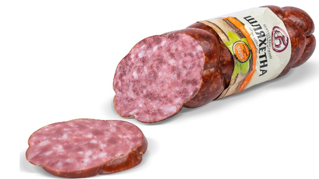 Bogodukhivsky Salami Shlyakhetna ca.400g // Салямі Шляхетна полукопченая