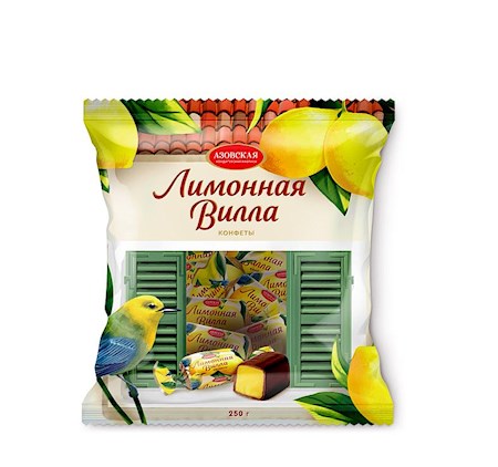 250g Pralinen Limonnaja Villa // Конфеты помадные Лимонная Вилла