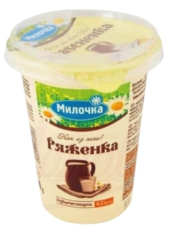 400g Milochka Rjaschenka 3,7% Fett  // Милочка Ряженка 4,2 % 
