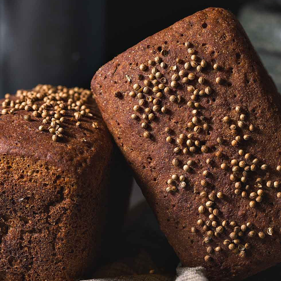 500g BORODINSKY dunkles Roggenbrot TK -18°C Borodino Borodinski ХЛЕБ РЖАНОЙ БОРОДИНСКИЙ КЛАССИЧЕСКЙ
