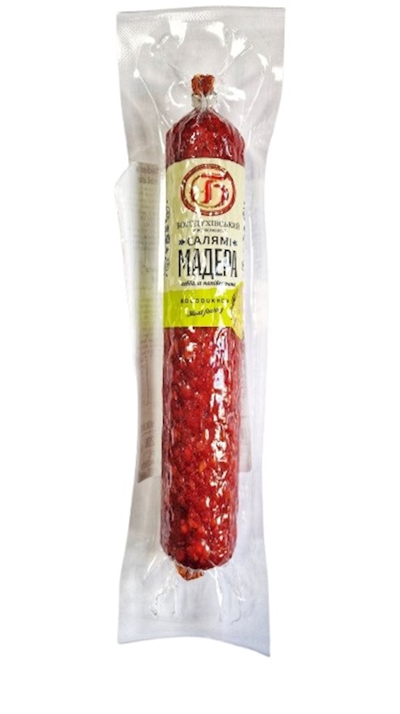 Bogodukhivsky Salami geräuchert Madera ca.220g // Салямі полукопченая Мадера