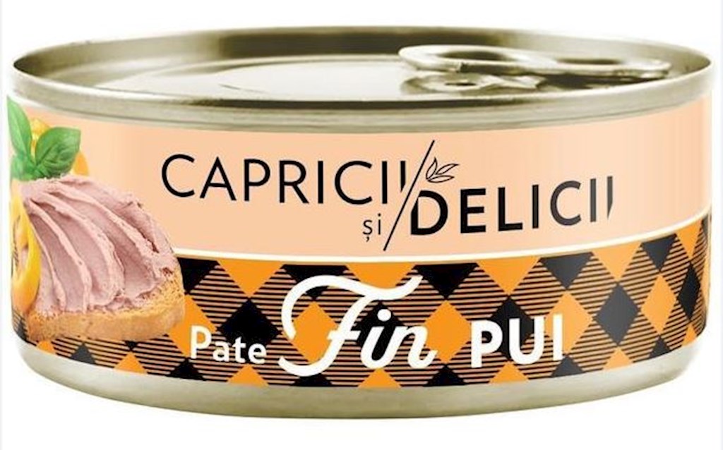 120g C&D Hühnerpastete 20% / Pate fin pui 20% // Паштет из курицы 20% 