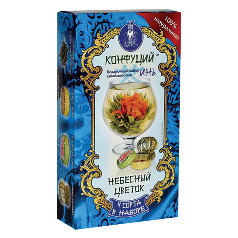 80g Himmlische Blume 4 Sorten Tee Puh-Er Oolong Special Long Leaf